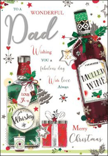 Picture of WONDERFUL DAD CHRISTMAS CARD